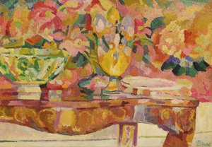 Tapisserie et console - Patrick Henry Bruce